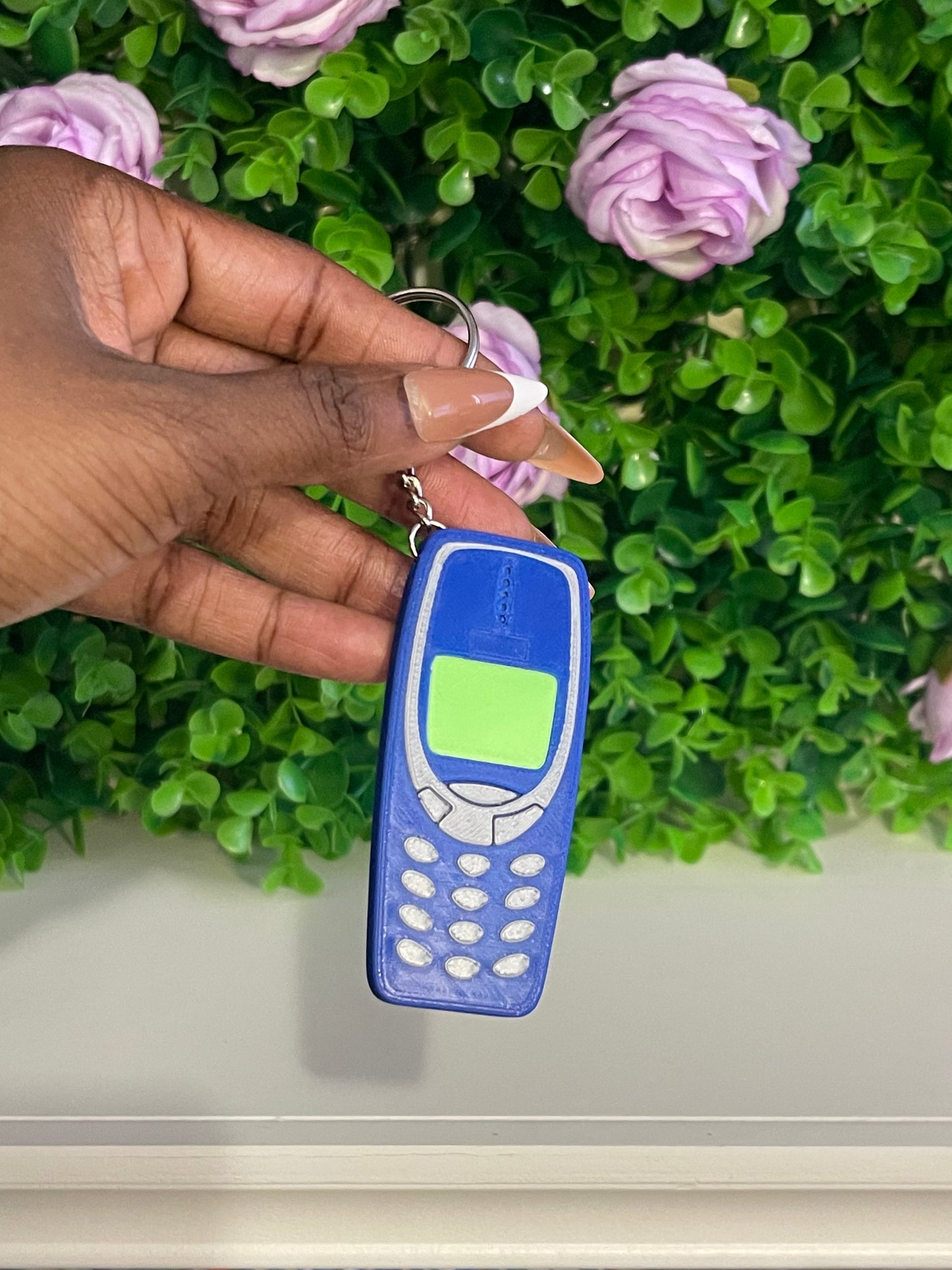 Nokia Cell Inspired bag charms/ keychains