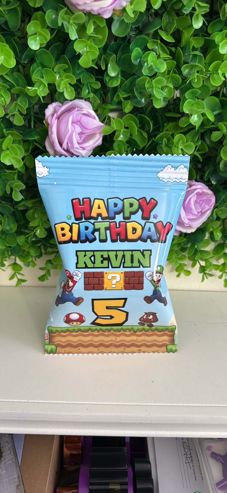 Custom Chip Bags Party Favors – Personalized Birthday Snack Bags for Kids Party Decorations