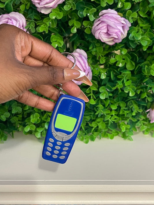 Nokia Cell Inspired bag charms/ keychains