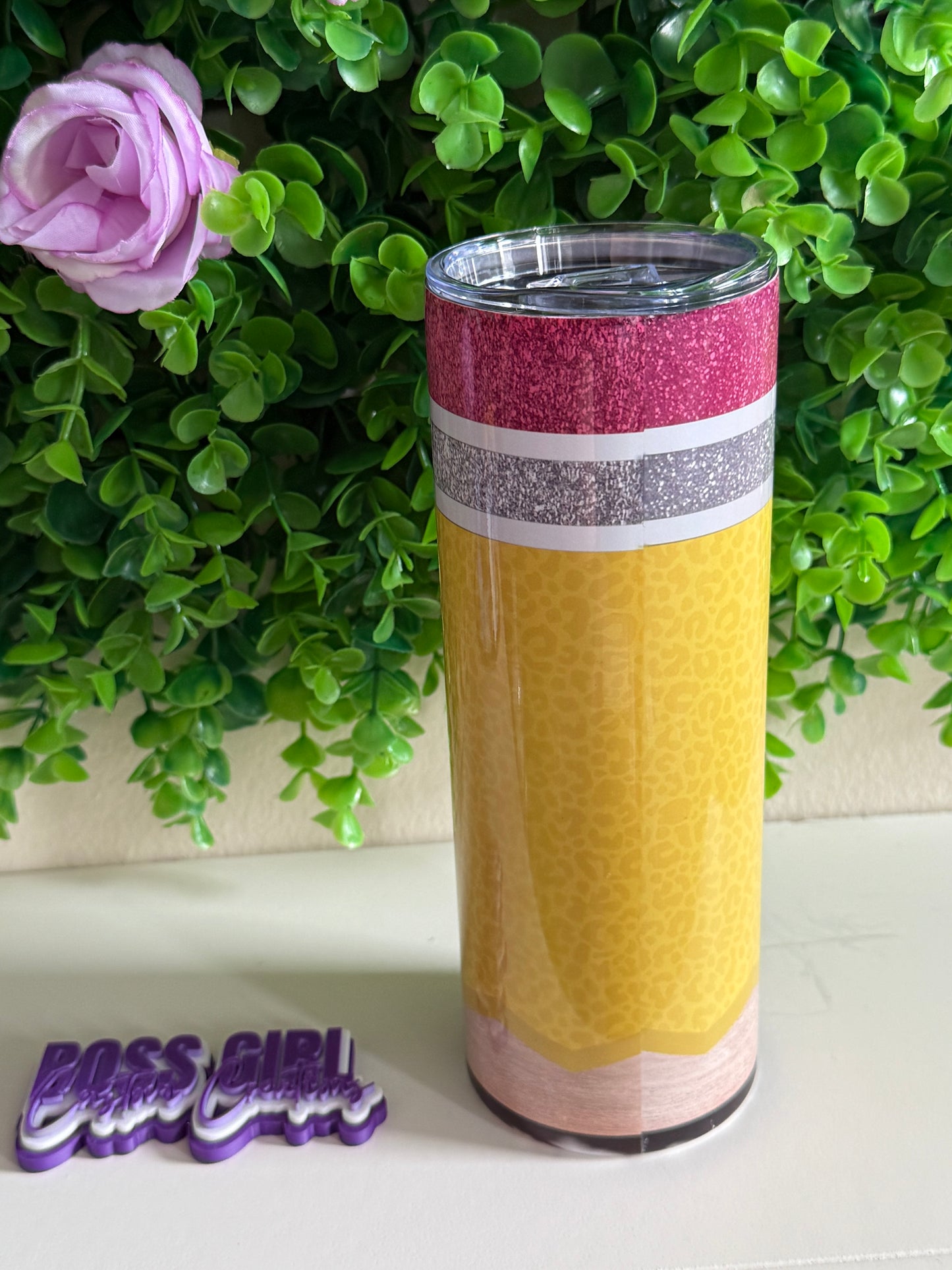 Pencil Inspired 20 oz Skinny Tumbler