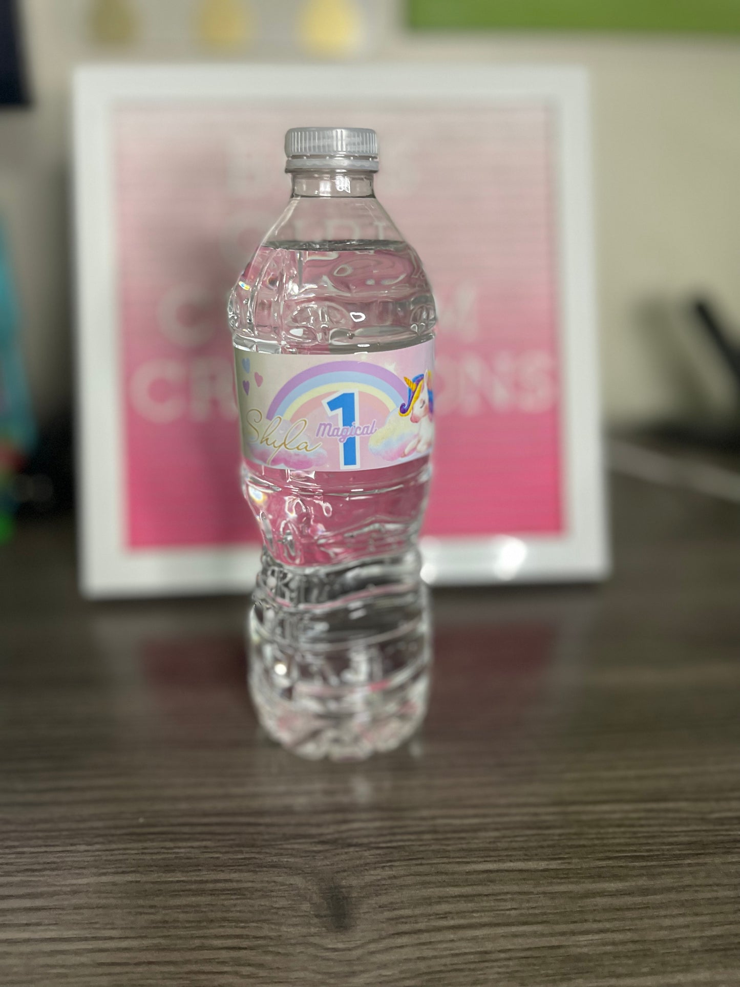 Custom Water Bottle Wraps/ Labels