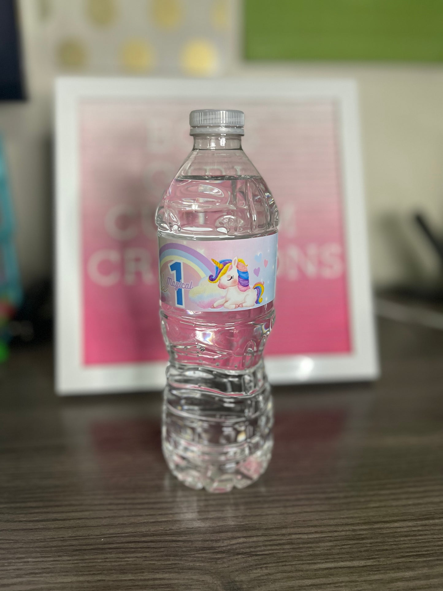 Custom Water Bottle Wraps/ Labels